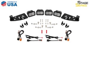 Ram 1500 Fog Light Bracket - Diode Dynamics - Stage Series Fog Pocket - `19-`24 Ram 1500 Fog Light Bracket - Diode Dynamics - Stage Series Fog Pocket - `19-`24